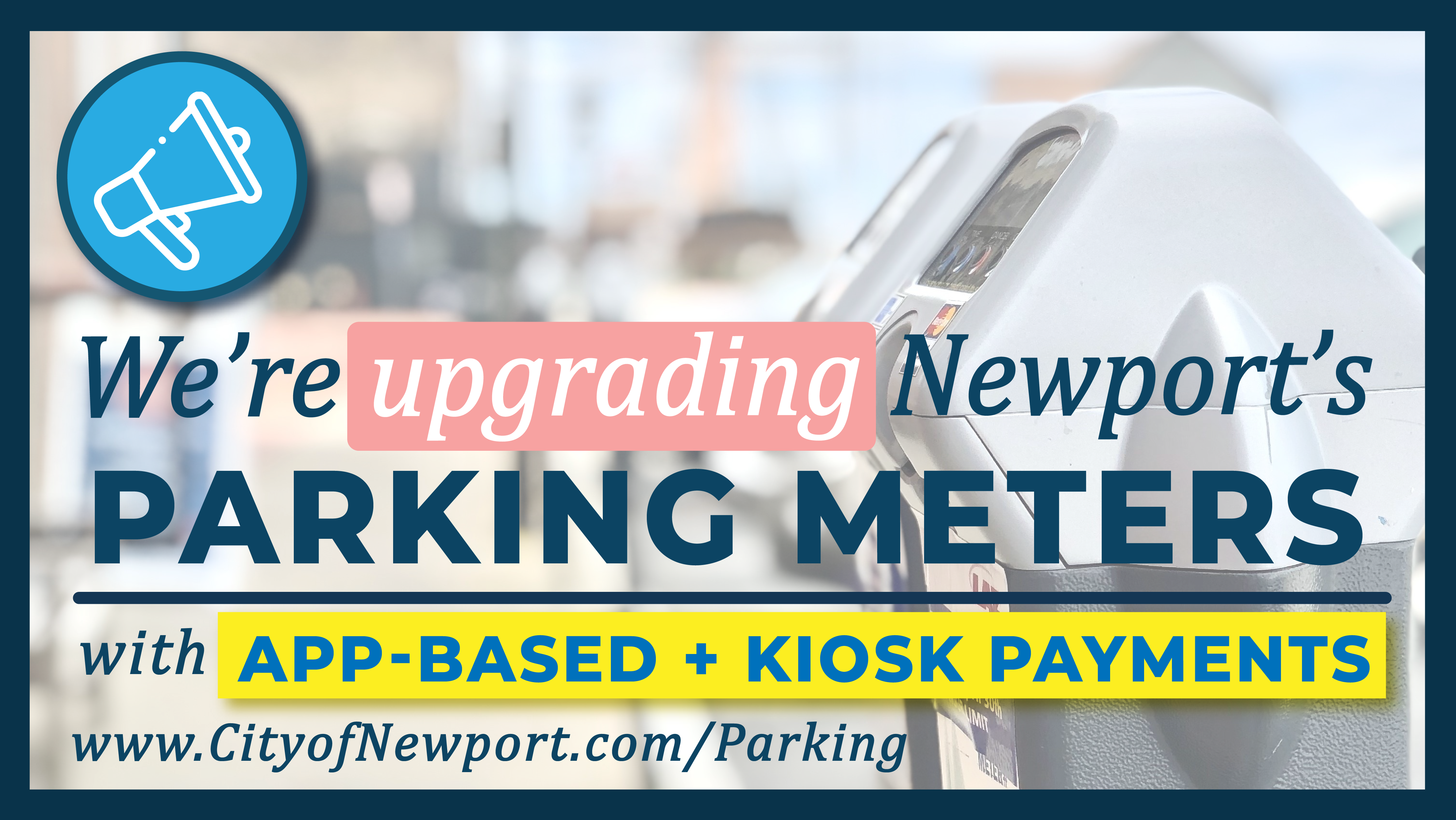 We're Upgrading Our Parking Infrastrcture