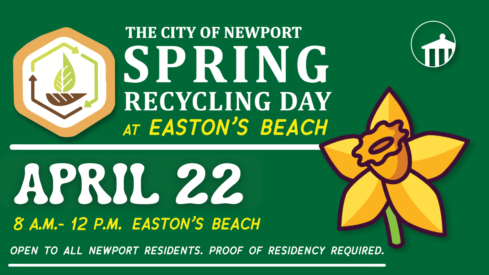 Spring Recycling Day Returning to Easton's Beach